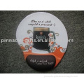 custom silicone full color printing mouse pad/ wrist rest